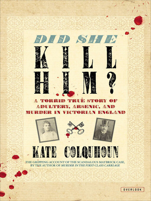 Title details for Did She Kill Him? by Kate Colquhoun - Available
